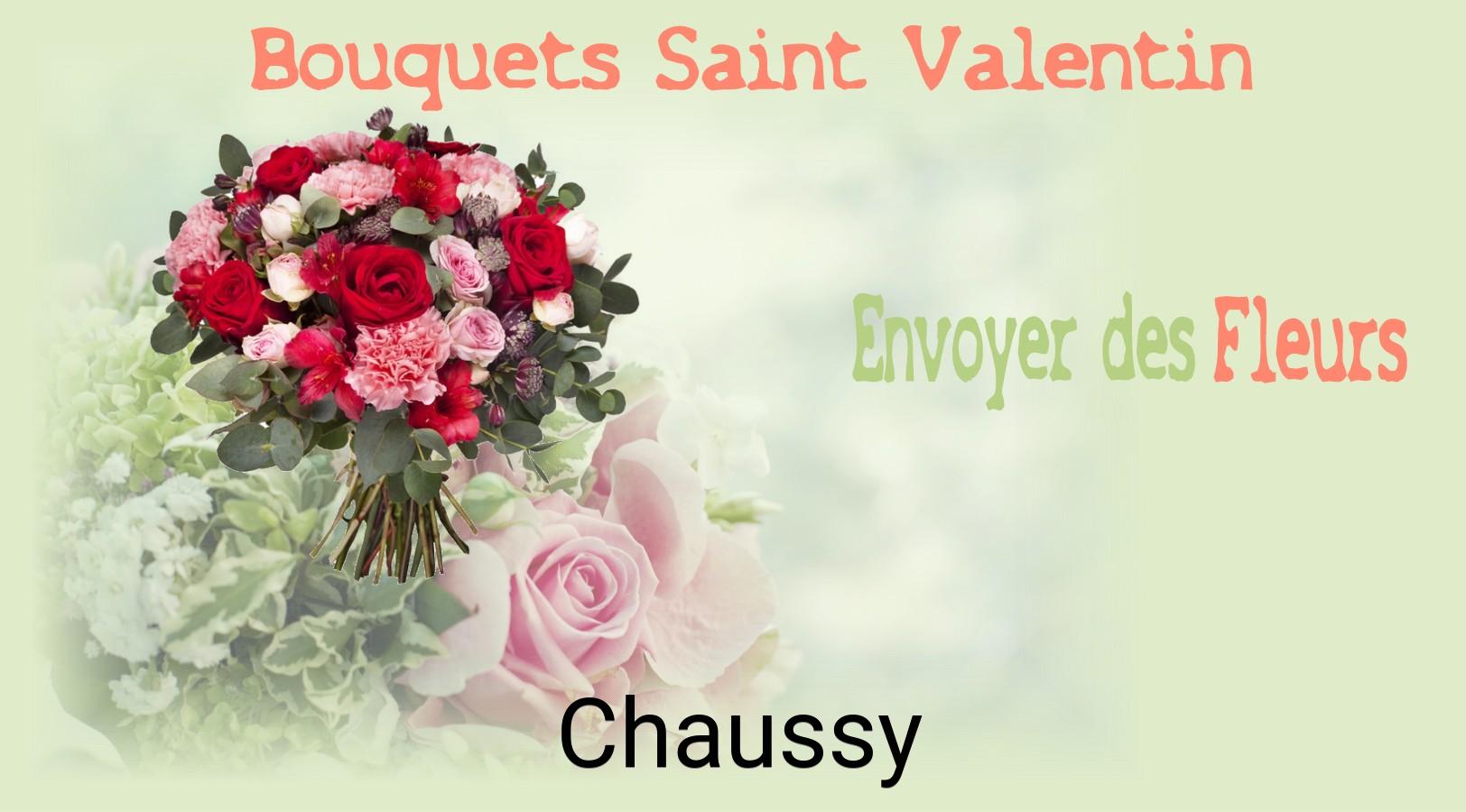Roses de Saint-Valentin livrées à Chaussy